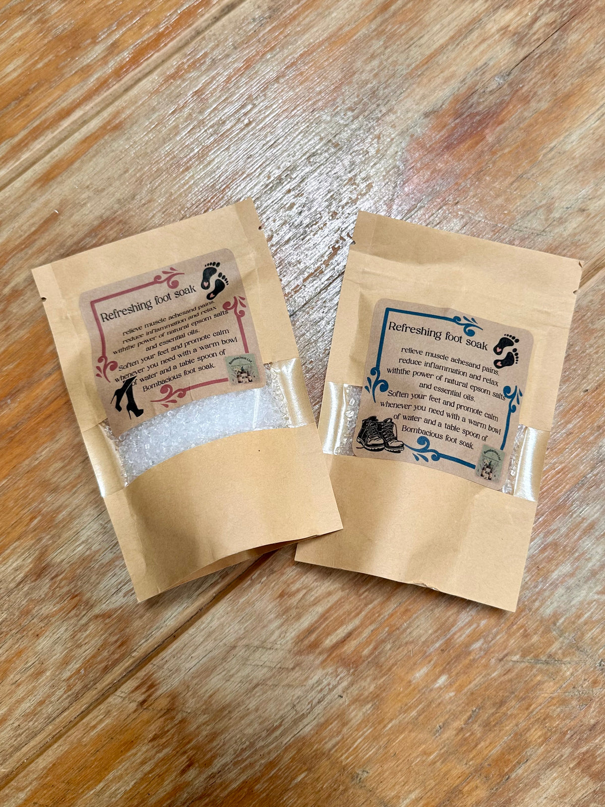 Relaxing foot soak