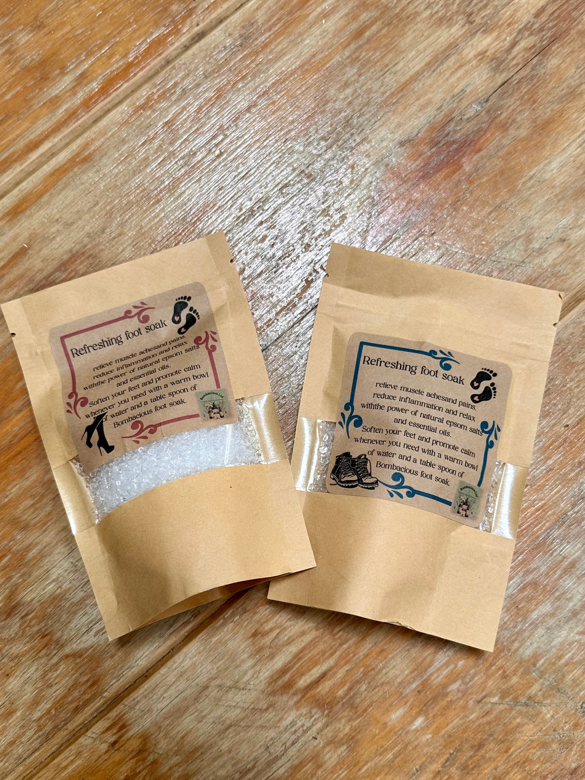 Relaxing foot soak