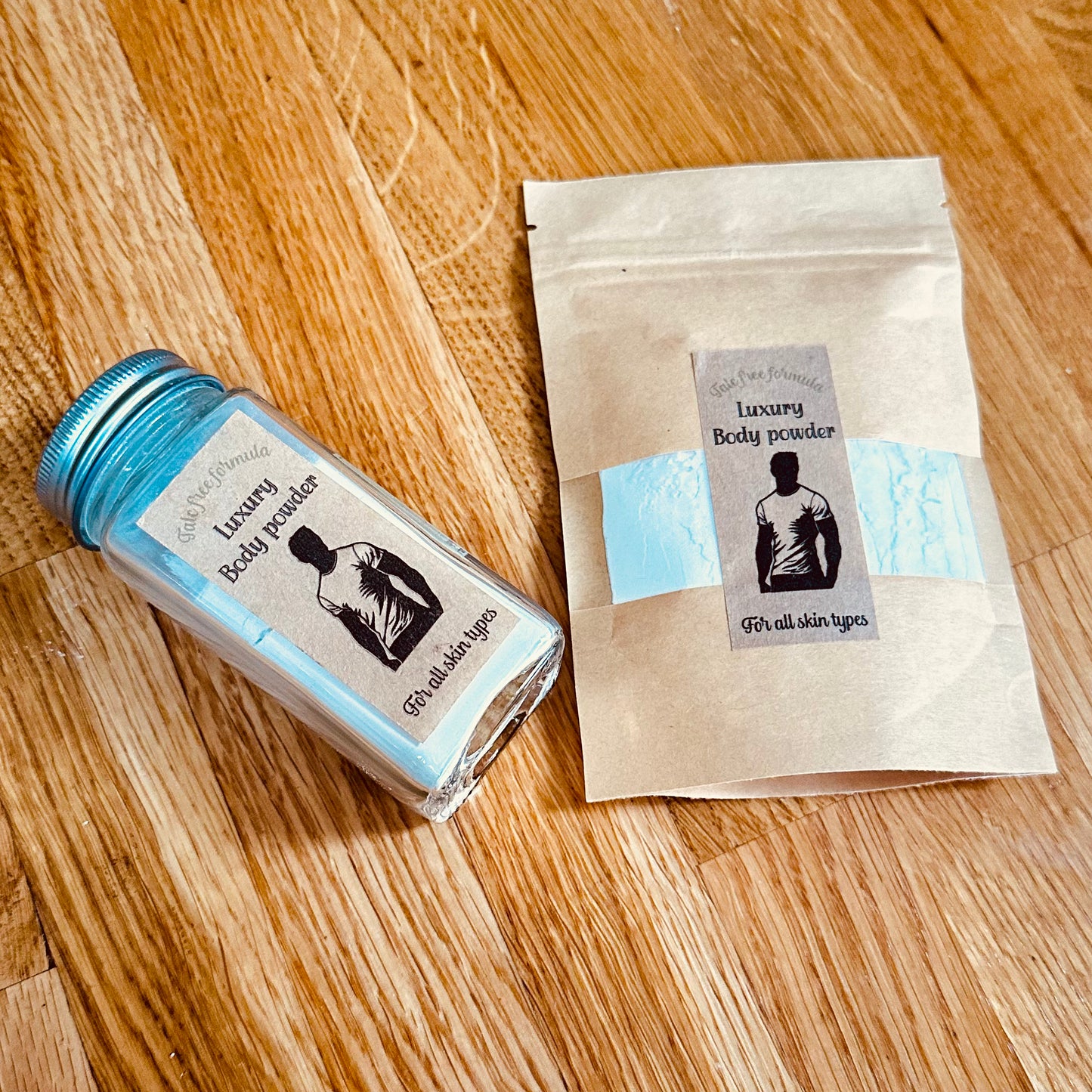 Men's Luxury body powder ( talc free)