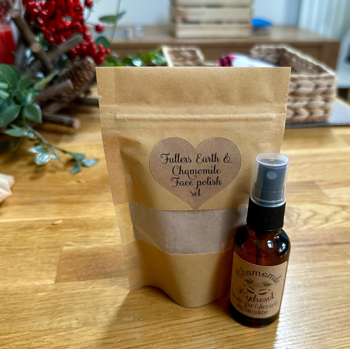 Fullers Earth & Hydrosol Face mask set
