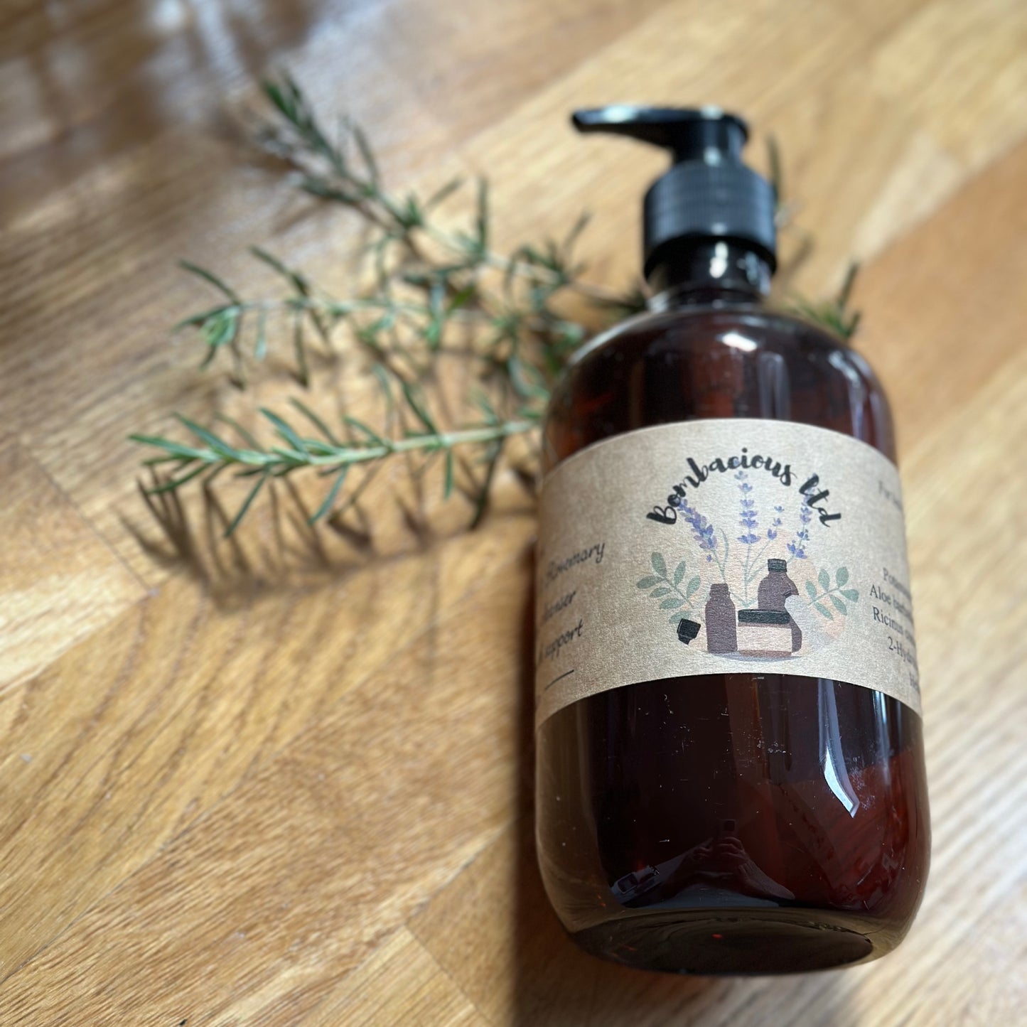 Activated Charcoal and Rosemary Scalp Detoxifying Cleanser
