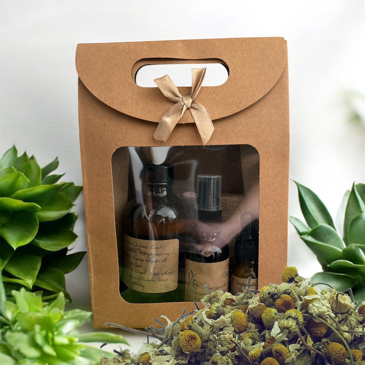 Chamomile skincare gift set